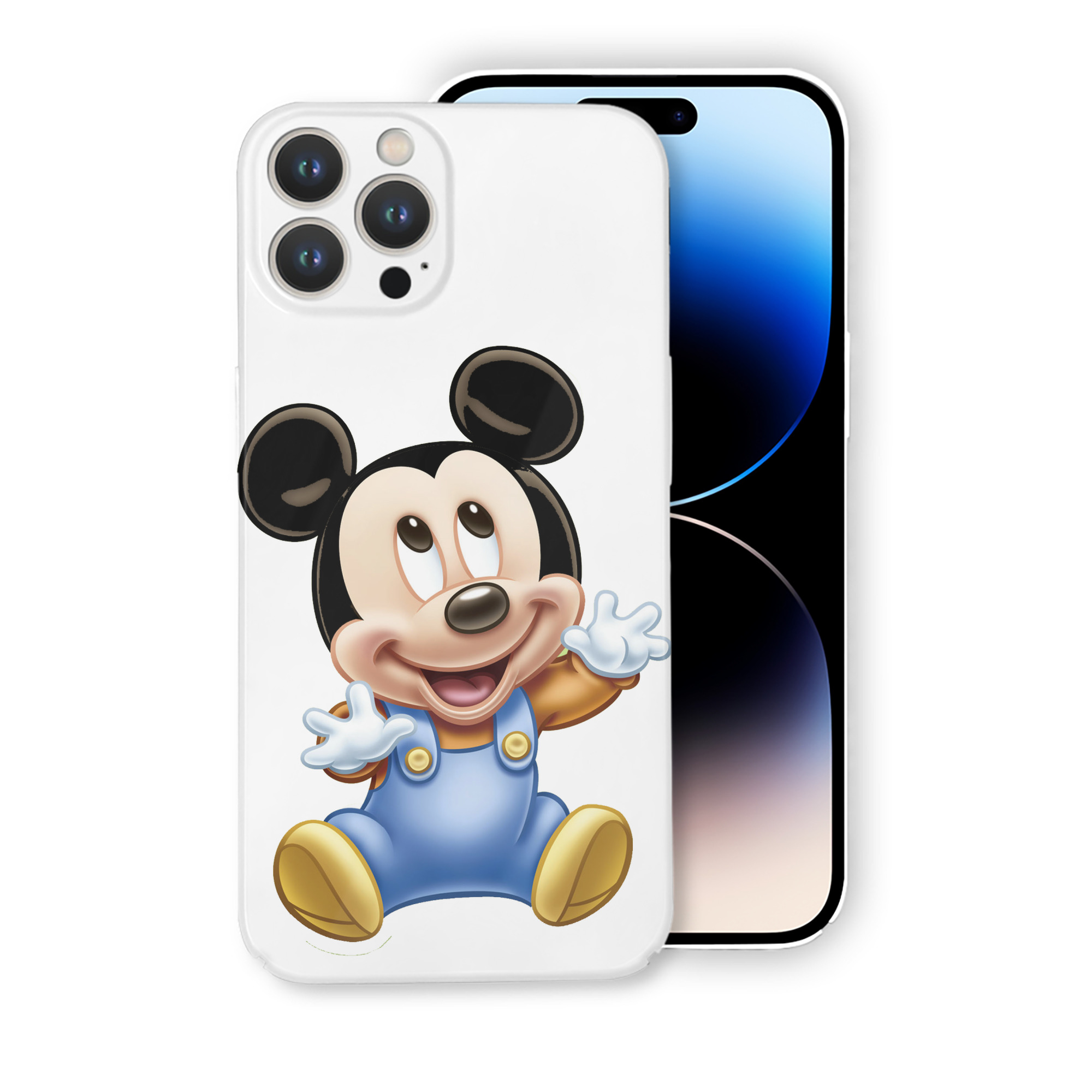 （画像用） ミッキーマウス Mickey Mouse 【iPhone 14シリーズ対応】ハードケース